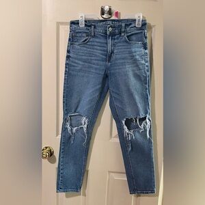 American Eagle, 90s skinny jeans, size 6 short